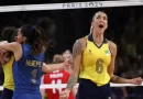 Brasil bate República Dominicana e vai para semi no vôlei feminino